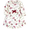 image:imageTouched by Nature Girls Toddler Baby and Womens Organic Cotton ShortSleeve and LongSleeve DressesYouth Holly Berry Long Sleeve