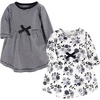 Baby Toddler Black Floral Long Sleeve