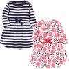 Baby Toddler Coral Rose Long Sleeve
