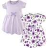 Baby Toddler Purple Garden Short Sleeve