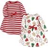 image:imageTouched by Nature Girls Toddler Baby and Womens Organic Cotton ShortSleeve and LongSleeve DressesChristmas Cookies