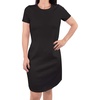 Women Black Short Sleeve