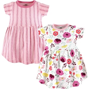 image:imageTouched by Nature Girls Toddler Baby and Womens Organic Cotton ShortSleeve and LongSleeve DressesBaby Toddler Botanical Short Sleeve