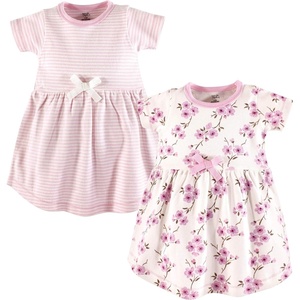 image:imageTouched by Nature Girls Toddler Baby and Womens Organic Cotton ShortSleeve and LongSleeve DressesBaby Toddler Cherry Blossom Short Sleeve