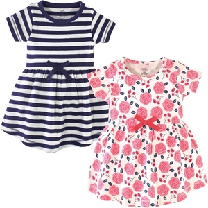 image:imageTouched by Nature Girls Toddler Baby and Womens Organic Cotton ShortSleeve and LongSleeve DressesBaby Toddler Coral Rose Short Sleeve