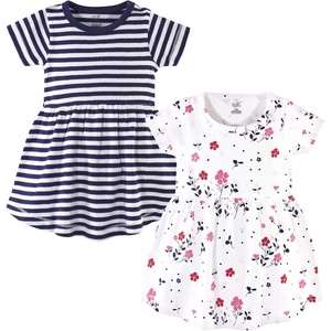 image:imageTouched by Nature Girls Toddler Baby and Womens Organic Cotton ShortSleeve and LongSleeve DressesBaby Toddler Floral Breeze Short Sleeve