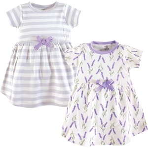 image:imageTouched by Nature Girls Toddler Baby and Womens Organic Cotton ShortSleeve and LongSleeve DressesBaby Toddler Lavender Short Sleeve