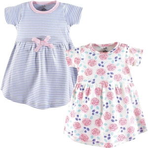 image:imageTouched by Nature Girls Toddler Baby and Womens Organic Cotton ShortSleeve and LongSleeve DressesBaby Toddler Pink Rose Short Sleeve