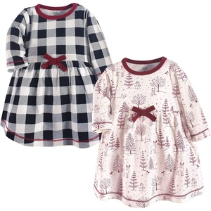 image:imageTouched by Nature Girls Toddler Baby and Womens Organic Cotton ShortSleeve and LongSleeve DressesBaby Toddler Winter Woodland Long Sleeve