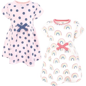 image:imageTouched by Nature Girls Toddler Baby and Womens Organic Cotton ShortSleeve and LongSleeve DressesRainbows and Sunshine