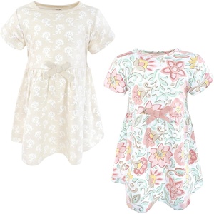 image:imageTouched by Nature Girls Toddler Baby and Womens Organic Cotton ShortSleeve and LongSleeve DressesTraditional Floral
