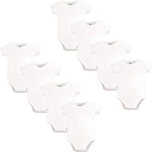 image:imageTouched by Nature Unisex Baby Organic Cotton Bodysuits 8 PackWhite 8pack