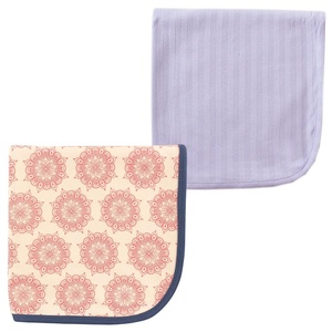 image:imageOrganic Cotton Swaddle Blanket 2PackLavenderMoroccan