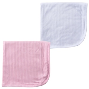 image:imageOrganic Cotton Swaddle Blanket 2PackPinkWhite