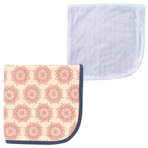 image:imageOrganic Cotton Swaddle Blanket 2PackWhiteMoroccan